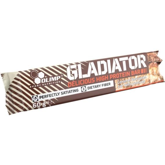 Протеиновый батончик Olimp Nutrition Gladiator Protein Bar 60 g Caramel Протеиновый батончик Olimp Nutrition Gladiator Protein Bar 60 g Caramel