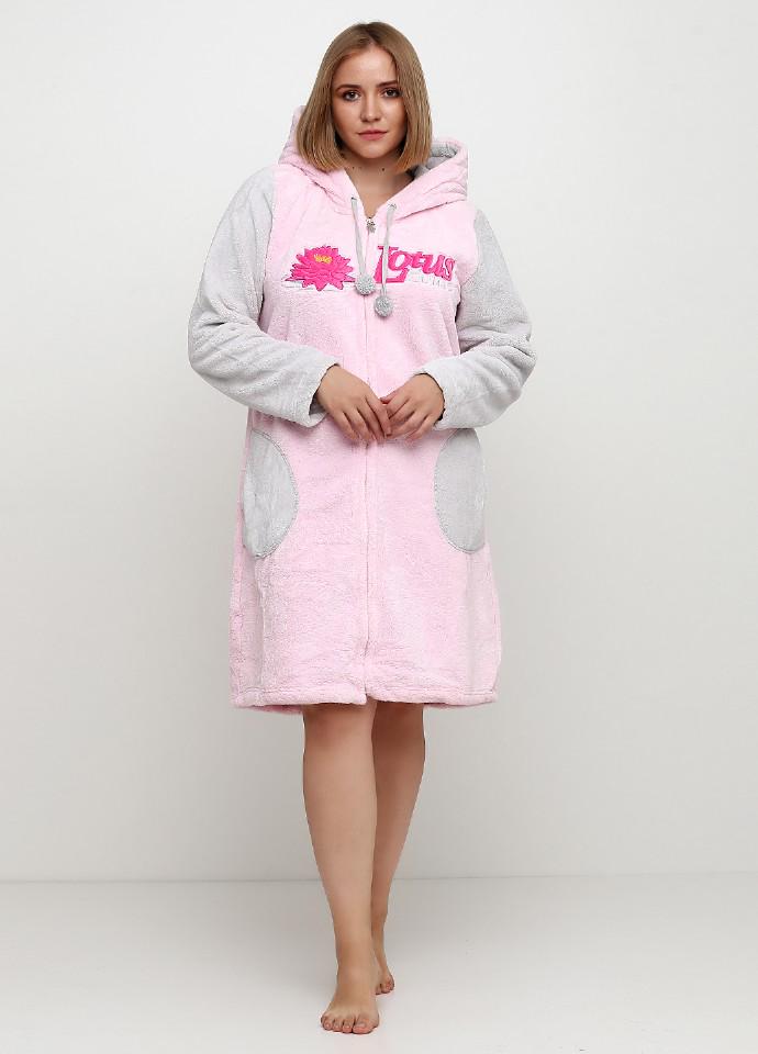 Халат Wild Love S Розовый (818-04)