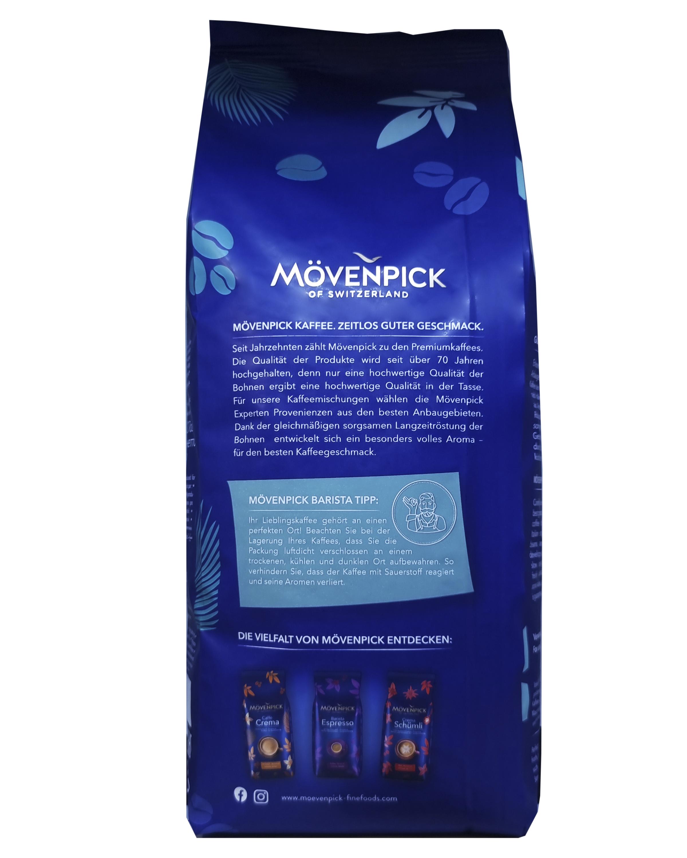 Кофе в зернах Movenpick Gusto Italiano 1 кг (52572) - фото 4 Кофе в зернах Movenpick Gusto Italiano 1 кг (52572) - фото 4