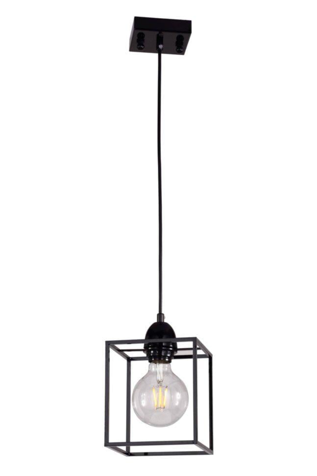 Люстра WunderLicht Wlc1282 15x76 см Черный (WLC1282-1EL-1P61B)