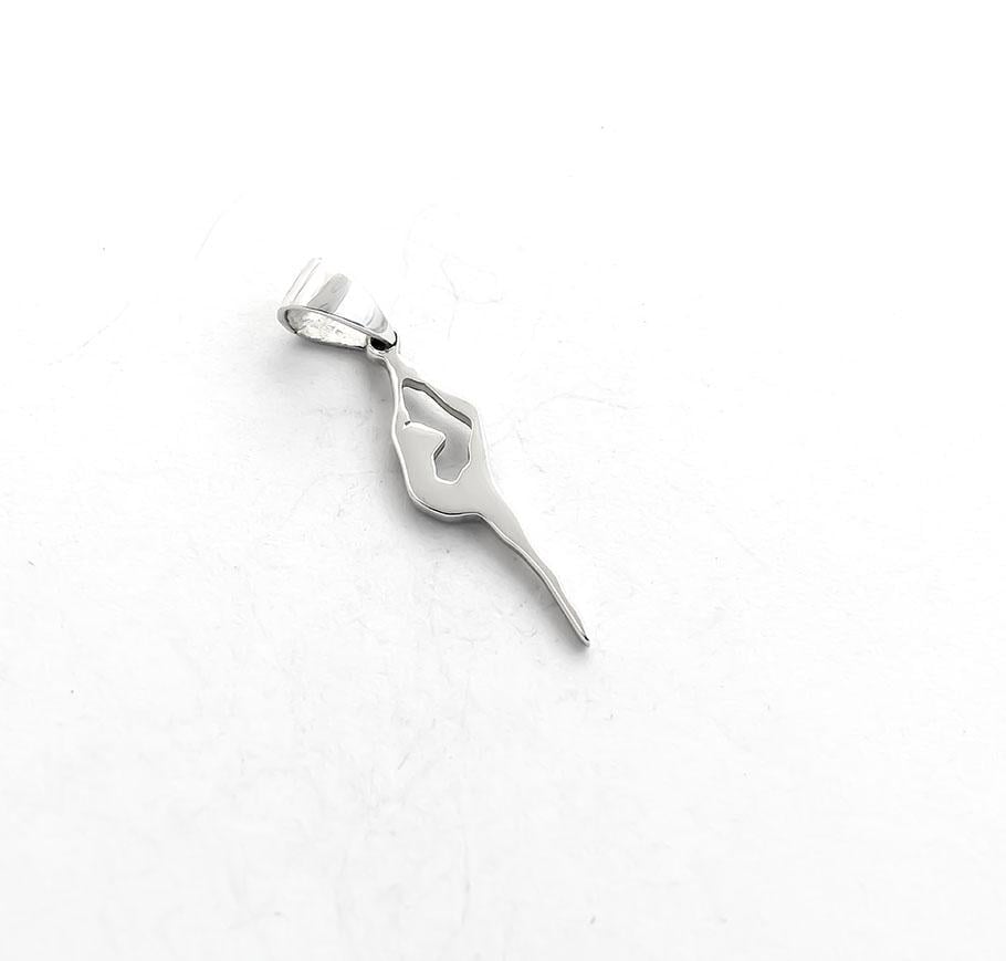 Подвеска Maxi Silver 7446 Гимнастка (87446)