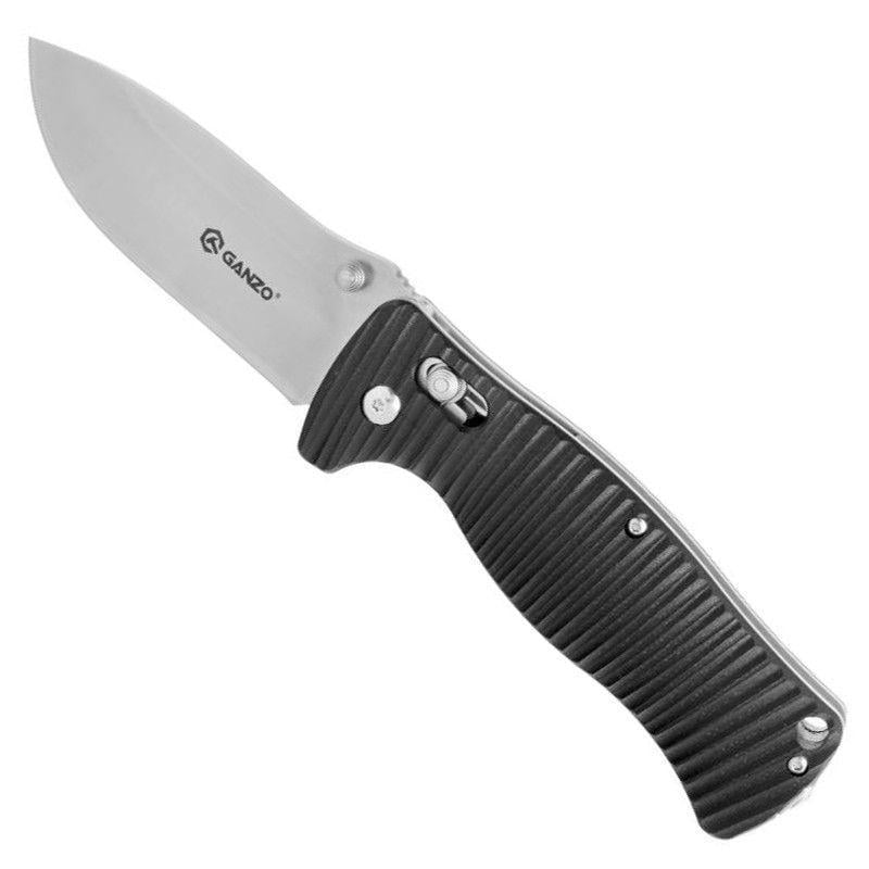 Ніж мисливський туристичний Ganzo G720-B Black (32161)