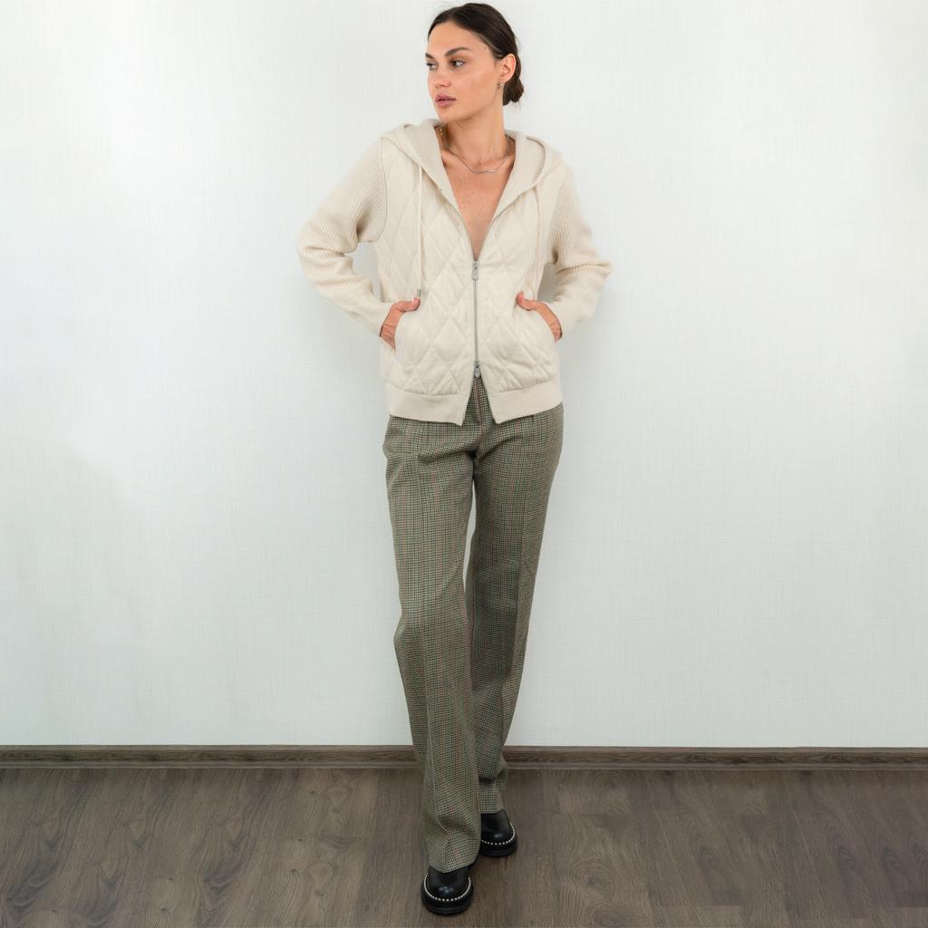 Кардиган жіночий повсякденний Brunello Cucinelli M Бежевий (2797308198) - фото 3 Кардиган жіночий повсякденний Brunello Cucinelli M Бежевий (2797308198) - фото 3