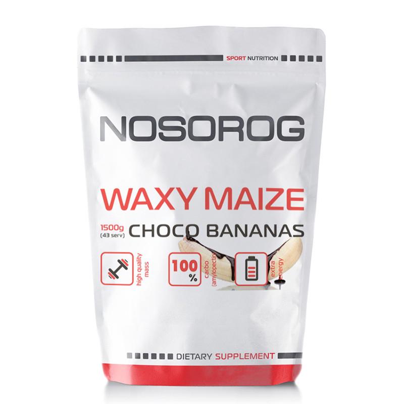 Гейнер NOSOROG Waxy Maize 1,5 кг Шоколад и банан (10765-01)