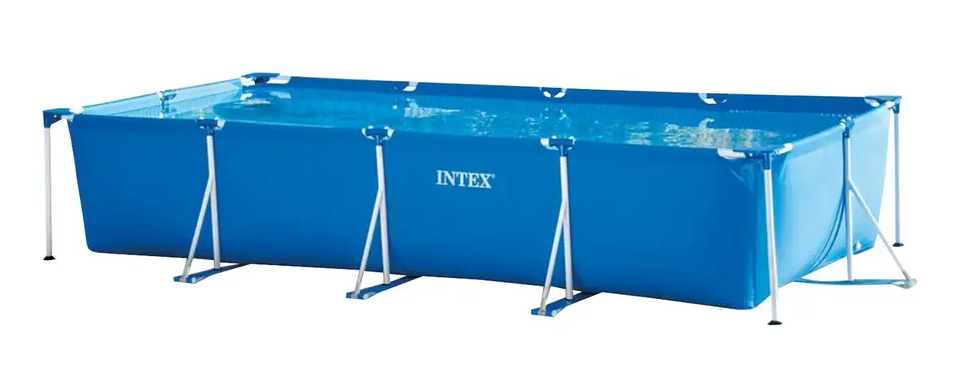 Бассейн каркасный прямоугольный Intex 28274 NP 450x220x84 см 7127 л от 6 лет + фильтр-насос (10855128)