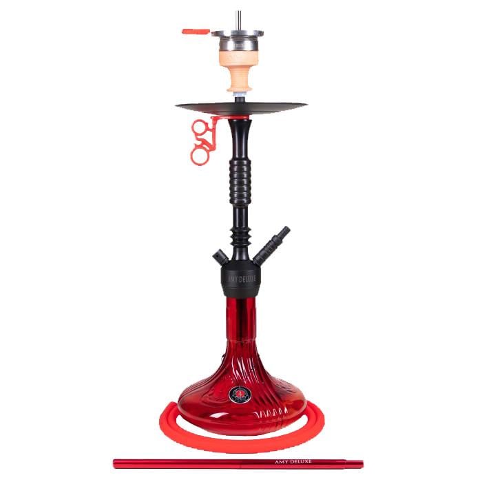 Кальян AMY Deluxe 085.01 Alu Claw на 1 персону 80 см Красный (1023457108)