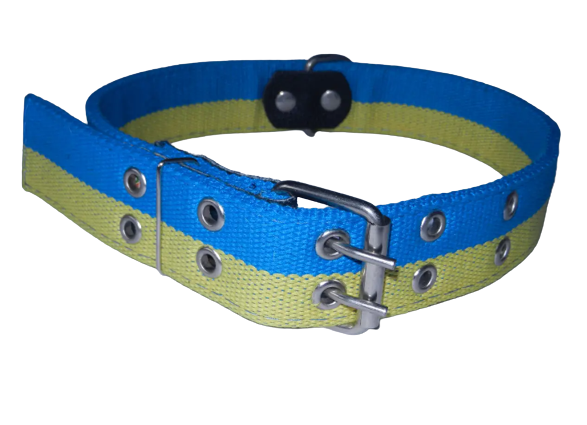 Ошейник брезентовый двойной 45 мм 40-67 см Синий (00000005745)