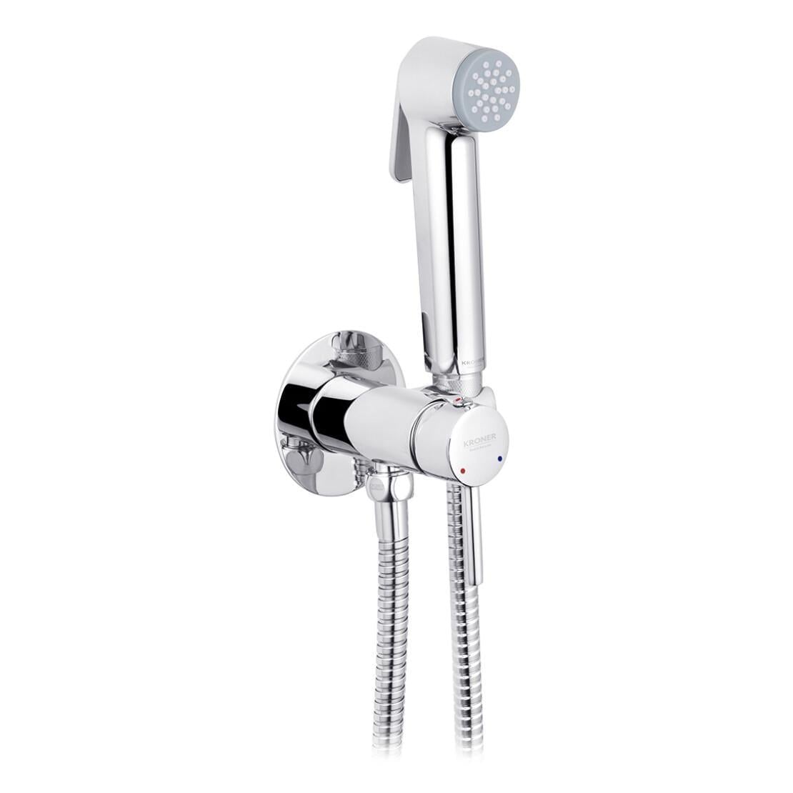 Гігієнічний душ прихованого монтажу зі змішувачем Kroner KRP Bidet C082 (CV031550) Гігієнічний душ прихованого монтажу зі змішувачем Kroner KRP Bidet C082 (CV031550)