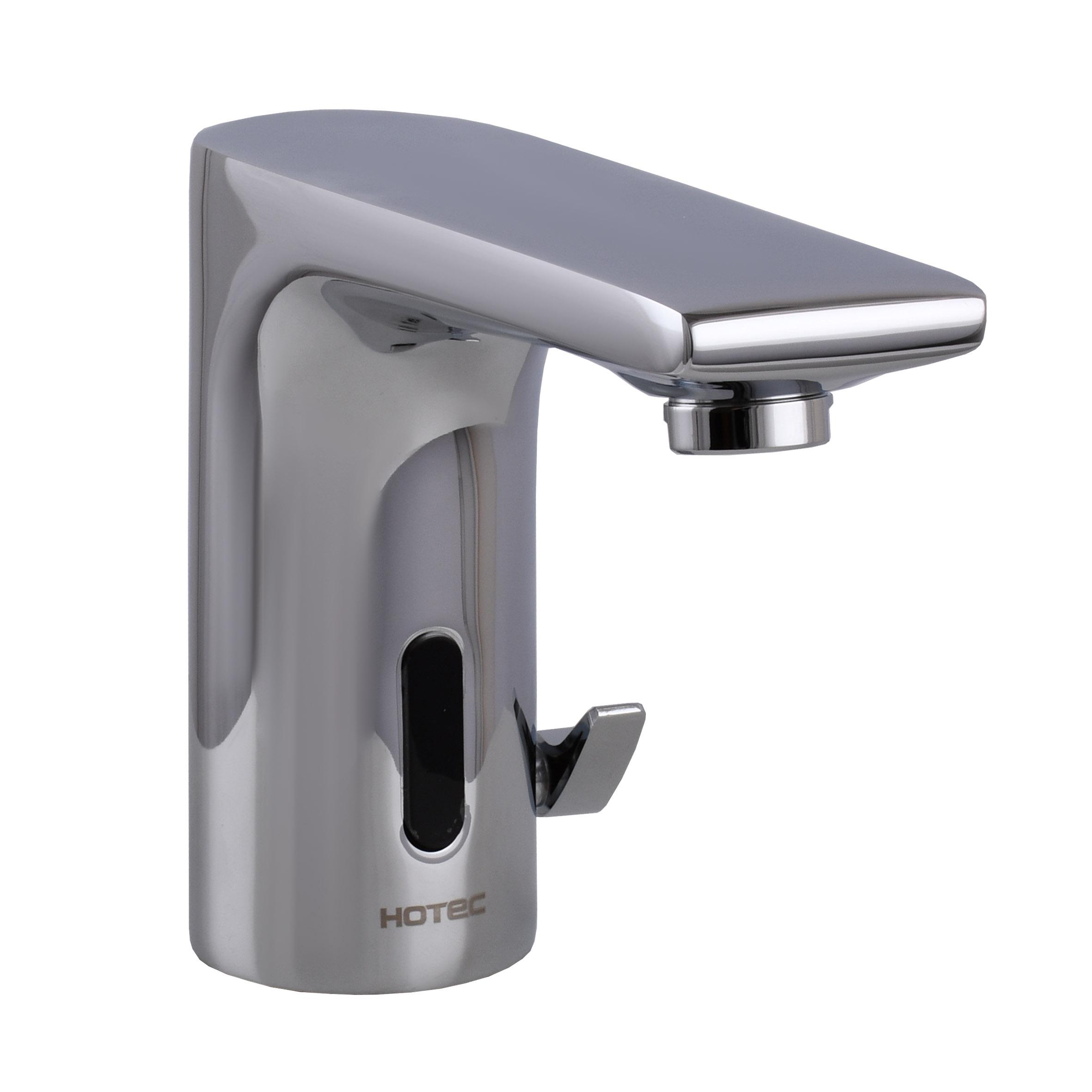 Смеситель сенсорный для умывальника HOTEC 19.117-DC/AC 220V/6V с трансформатором (000030273) - фото 4