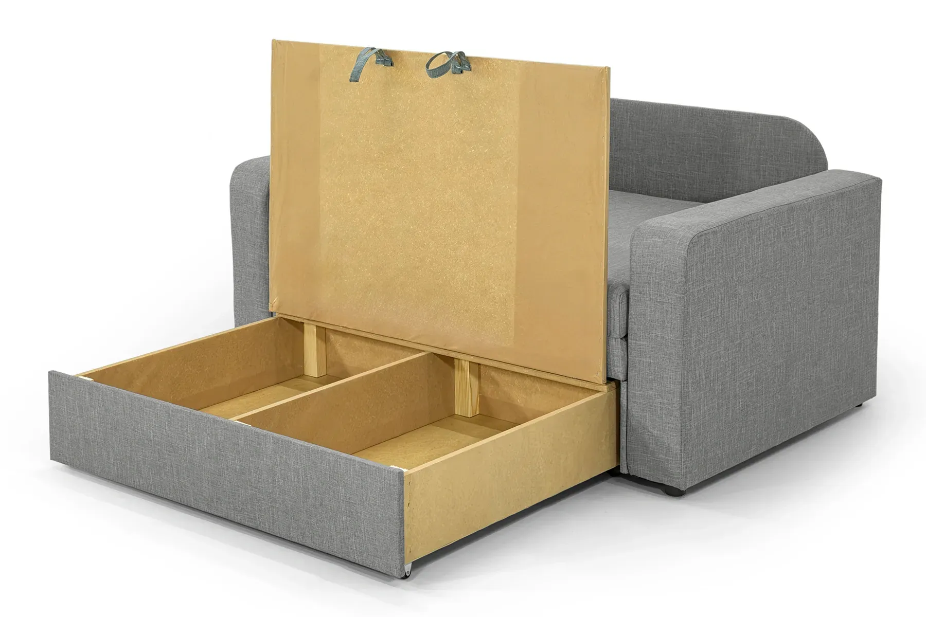 Диван-крісло Томас-120 150х97 см Світло-сірий (28118950) - фото 5 Диван-крісло Томас-120 150х97 см Світло-сірий (28118950) - фото 5