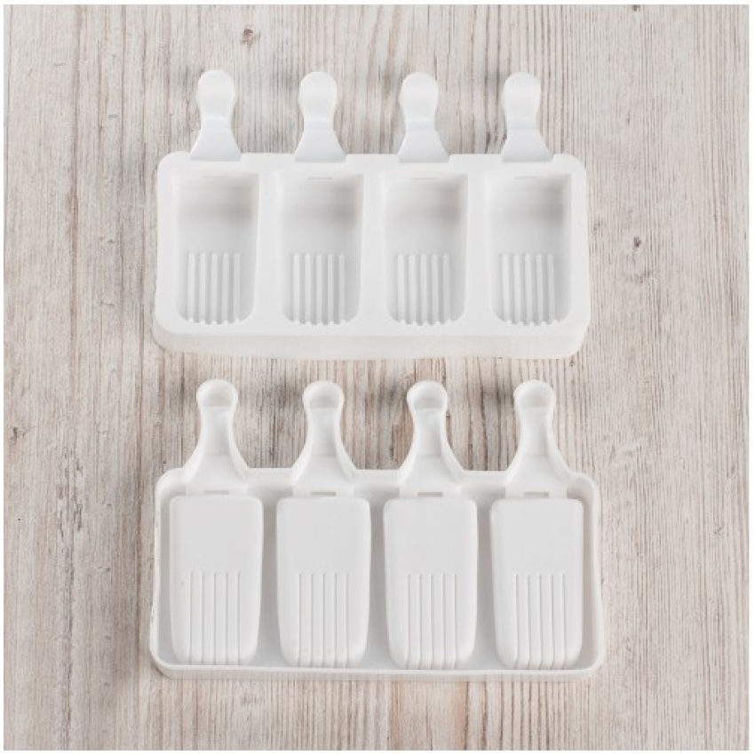 Форма для мороженого ММ-1074 D0824 силиконовая 4 шт. (1778668369)