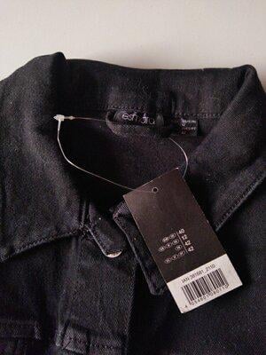 Курточка жіноча джинсова укорочена Esmara р. 40 Чорний - фото 5 Курточка жіноча джинсова укорочена Esmara р. 40 Чорний - фото 5