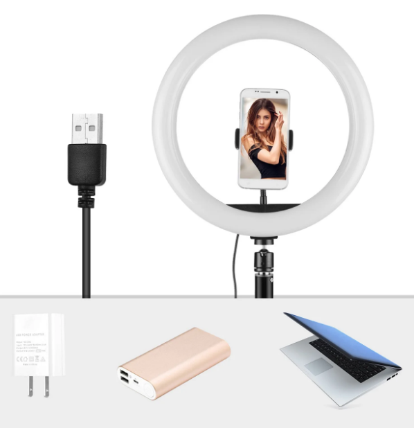 Селфі кільце Digital Lion LC-32 32 см з тримачем для телефону - фото 7 Селфі кільце Digital Lion LC-32 32 см з тримачем для телефону - фото 7