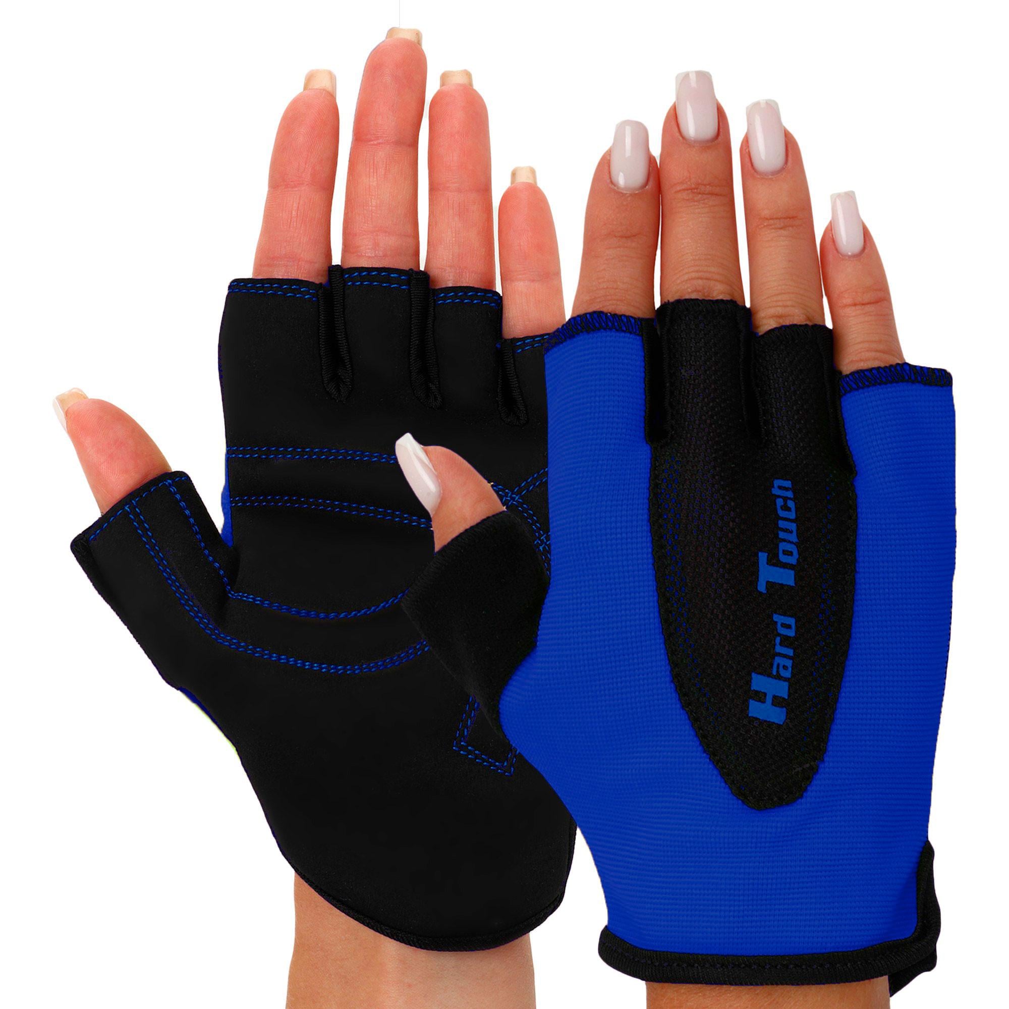 Перчатки для фитнеса и тренировок Hard Touch BC-8092 S Синий