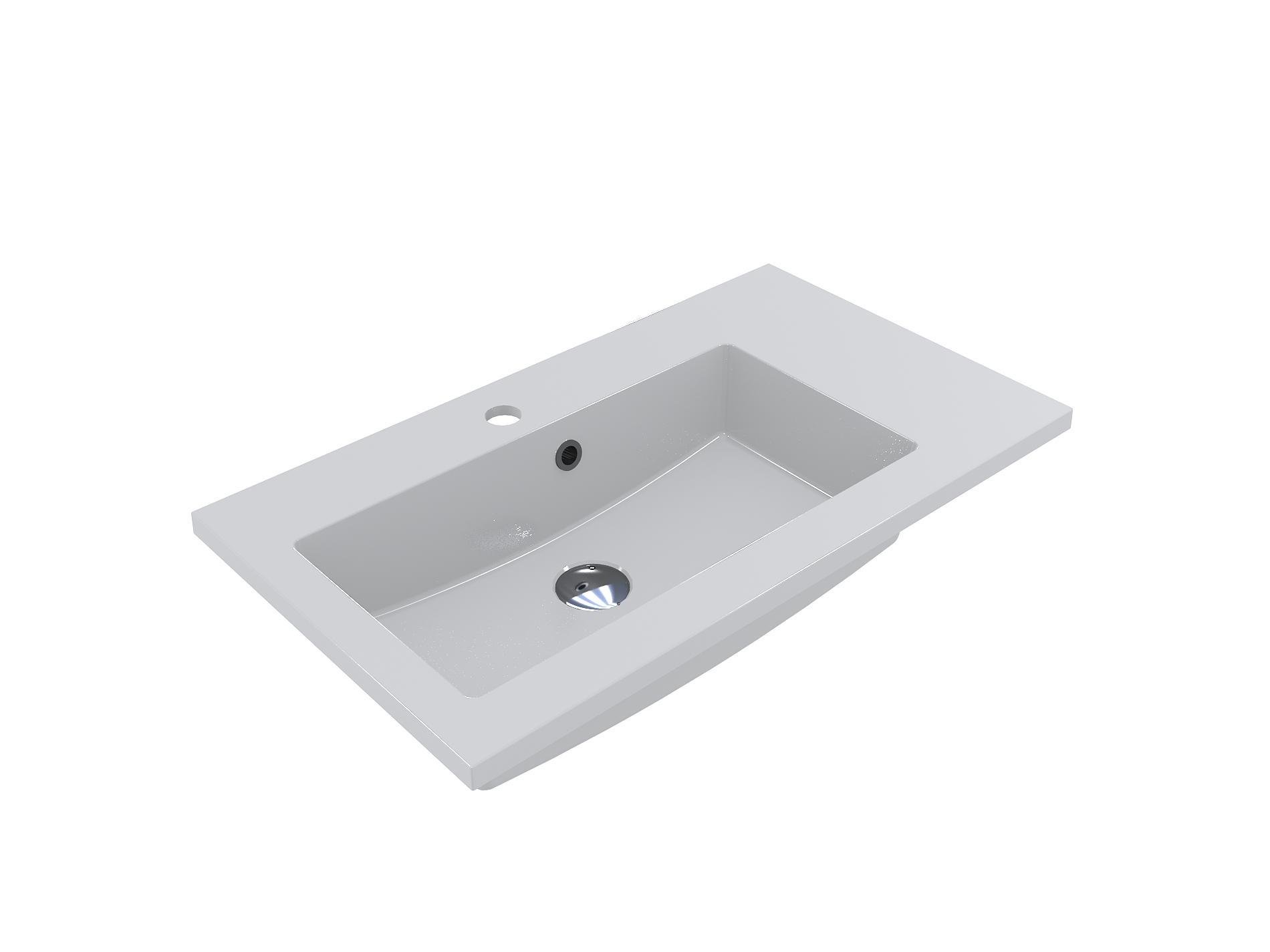 Умывальник для ванной комнаты Fancy Marble Josefine Slim 700 L (5507201)