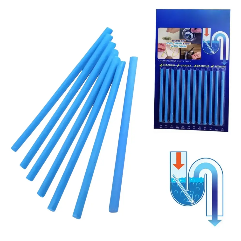 Палички для усунення засмічень та очищення каналізаційних труб Sani Sticks 12 шт. (384) - фото 2 Палички для усунення засмічень та очищення каналізаційних труб Sani Sticks 12 шт. (384) - фото 2