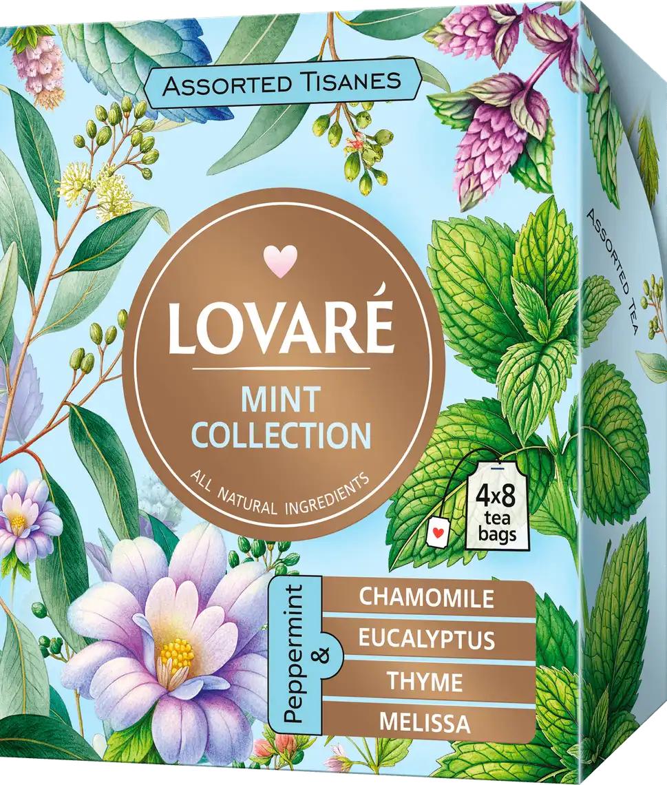 Чай травяной Lovare Ассорти мята 32 пакетика (lov1031)