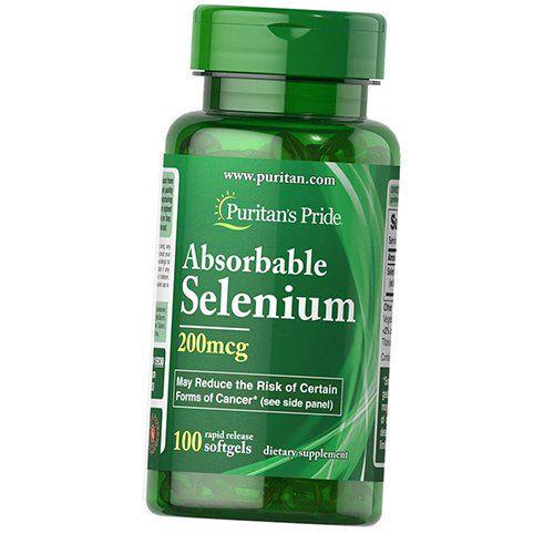 Селен абсорбированный Absorbable Selenium 200 100 гел. капс. (36367218)