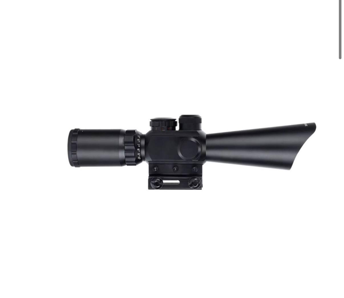 Прицел оптический М8 3.5–10x40E с подсветкой и лазерным целеуказателем - фото 5