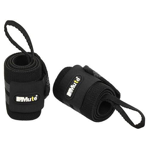 Бинты для кистей при жиме MUTE 9905-2 STRENGTH WRIST WRAPS 2 шт. Черный (32511313)