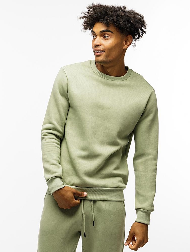 Свитшот мужской ЦБ-00222335 р. 54 Оливковый (SKT000914979)