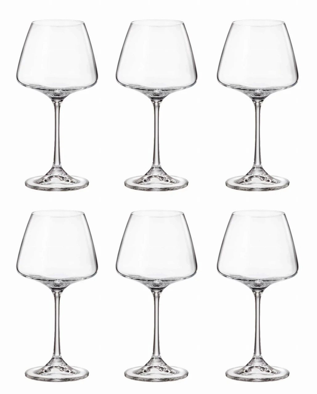 Набір келихів для вина Bohemia Corvus 350 мл 6 шт. (1SC69-00000-350) - фото 2 Набір келихів для вина Bohemia Corvus 350 мл 6 шт. (1SC69-00000-350) - фото 2