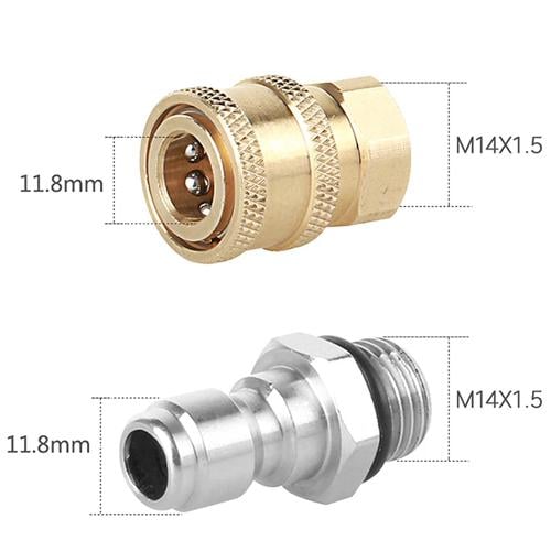 Адаптеры быстроснежные для моек высокого давления M14x1,5 металл 2 шт. (927181) - фото 7 Адаптеры быстроснежные для моек высокого давления M14x1,5 металл 2 шт. (927181) - фото 7
