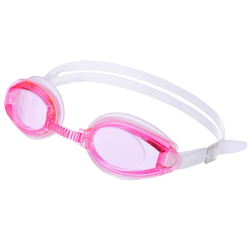 Очки для плавания с берушами GRILONG Розовый (F268)