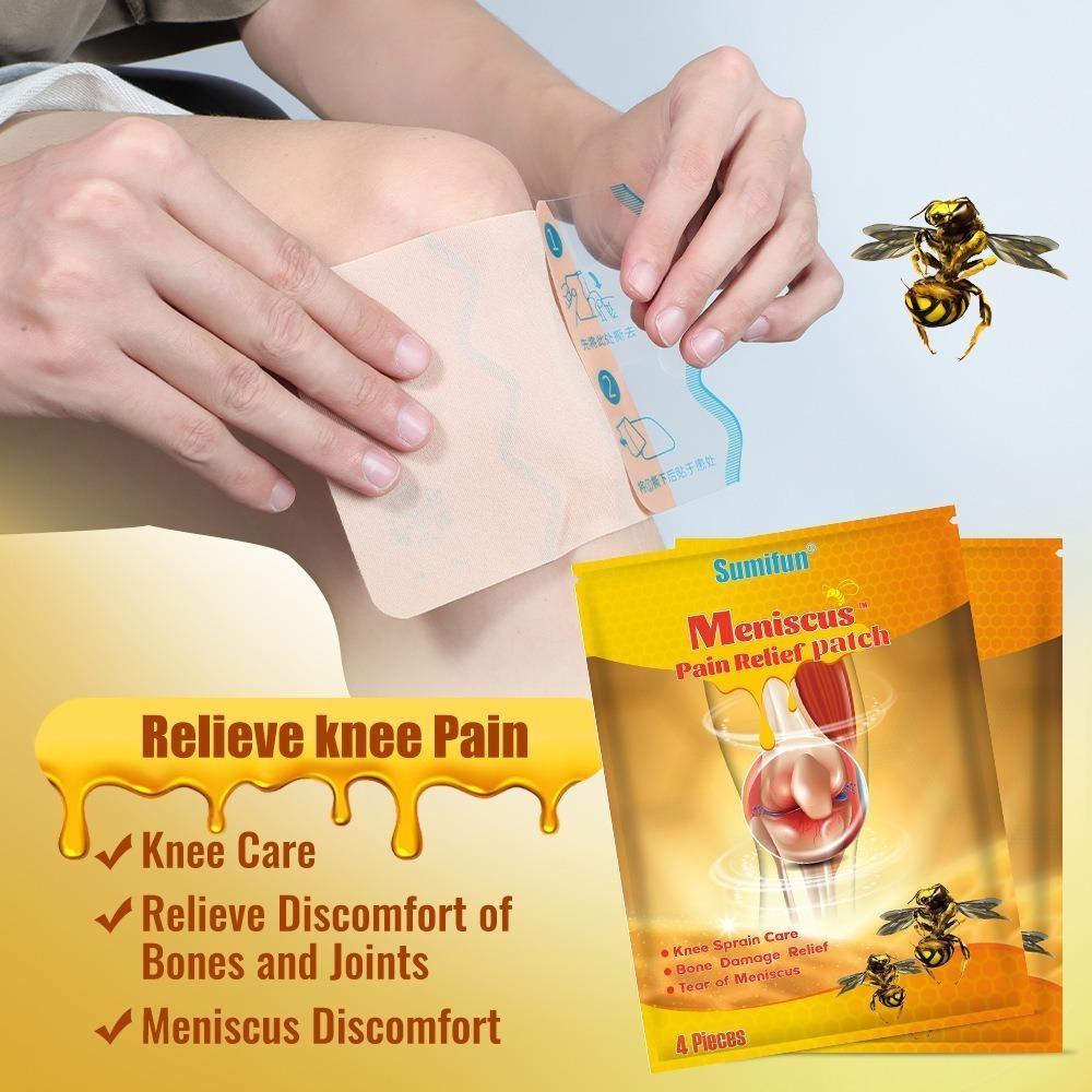 Пластир від болю у колінах Sumifun 4 шт. (29599296) - фото 3 Пластир від болю у колінах Sumifun 4 шт. (29599296) - фото 3