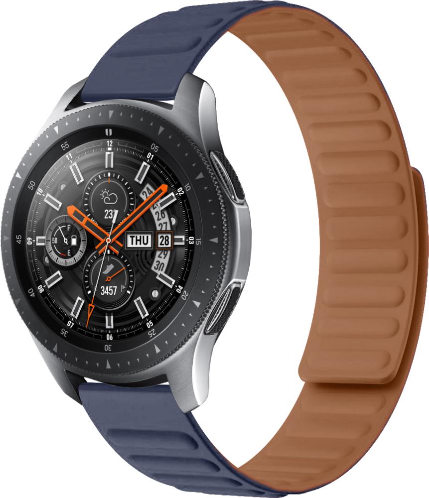 Ремешок Magneter для Galaxy Watch 46 мм Dark Blue (26634-5D)