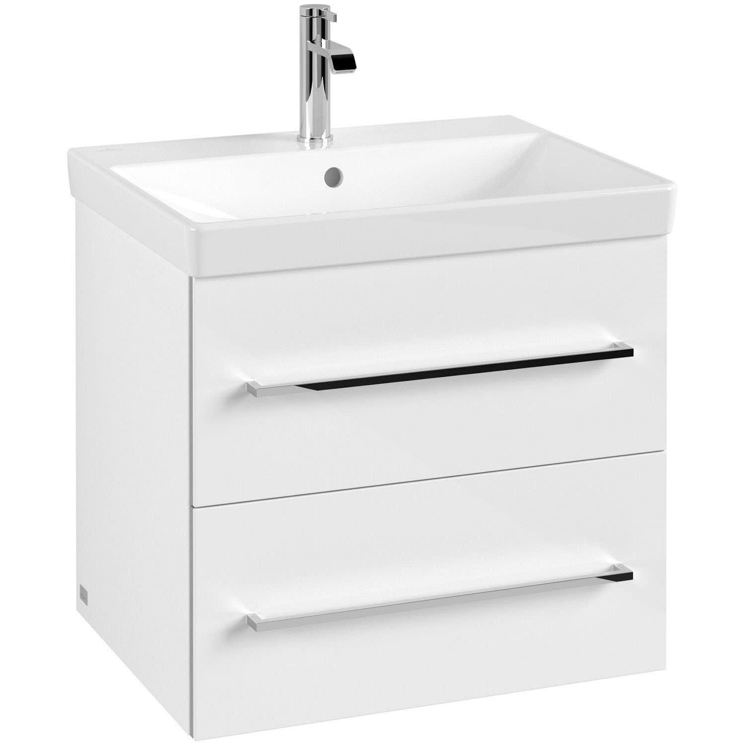 Тумба під умивальник підвісна Villeroy&Boch Avento A88900B4 58x51,4x45,2 см Білий (89230) - фото 1