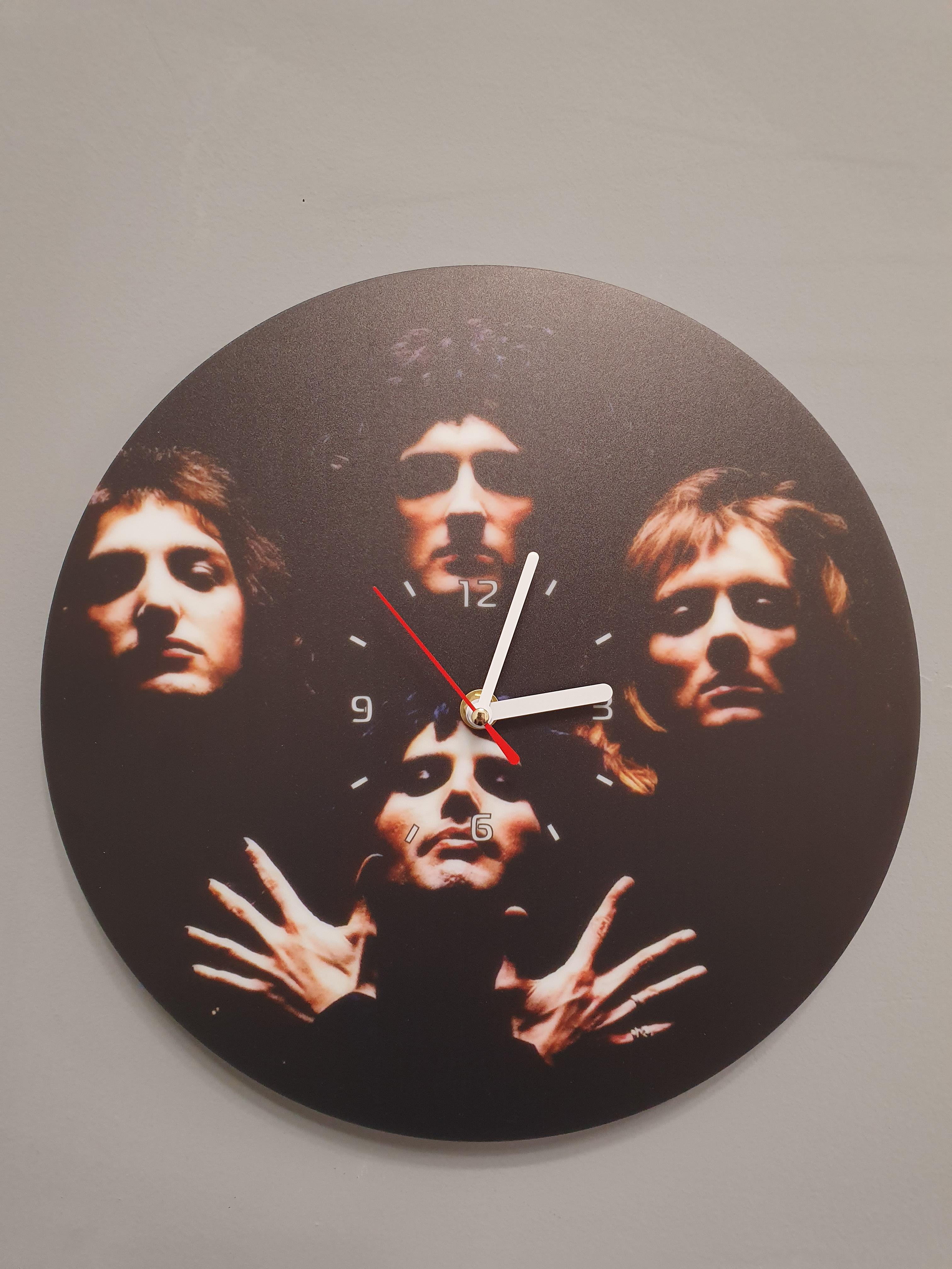 Часы настенные группа Квин Фредди Меркьюри (3458)