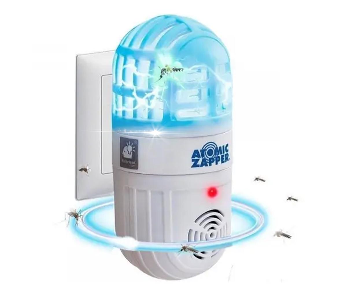 Лампа антимоскітна ультразвукова Atomic Zabber відлякувач комах та гризунів (378254265) - фото 2 Лампа антимоскітна ультразвукова Atomic Zabber відлякувач комах та гризунів (378254265) - фото 2