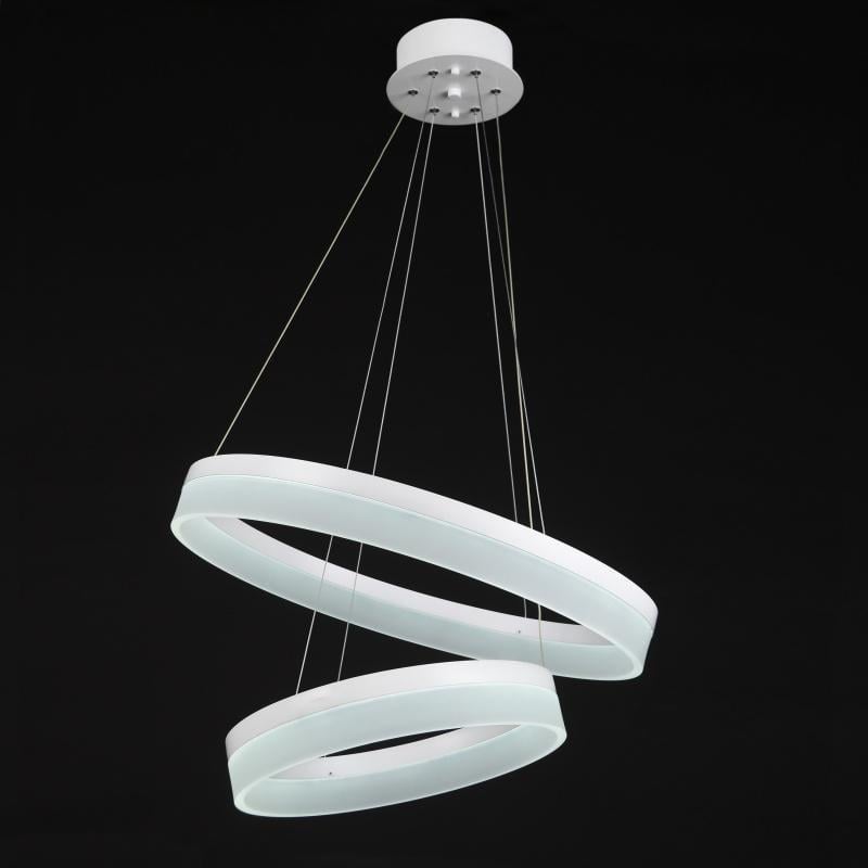 Люстра світлодіодна підвісна Brille BR-962S/36 W / 24 W WH led - фото 4