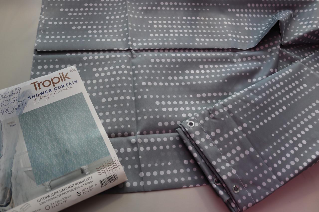 Штора для ванной Tropik Rain 180x200 см (25456492) - фото 2