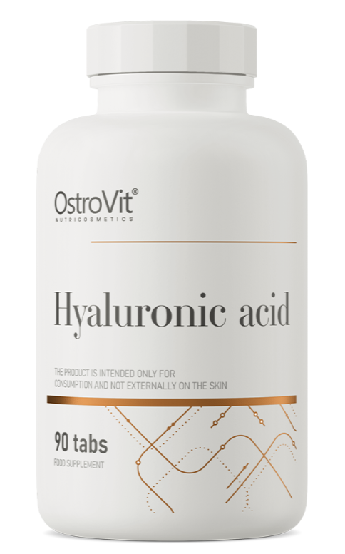 Добавка Гиалуроновая кислота OstroVit Hyaluronic Acid 90 таблеток Добавка Гиалуроновая кислота OstroVit Hyaluronic Acid 90 таблеток