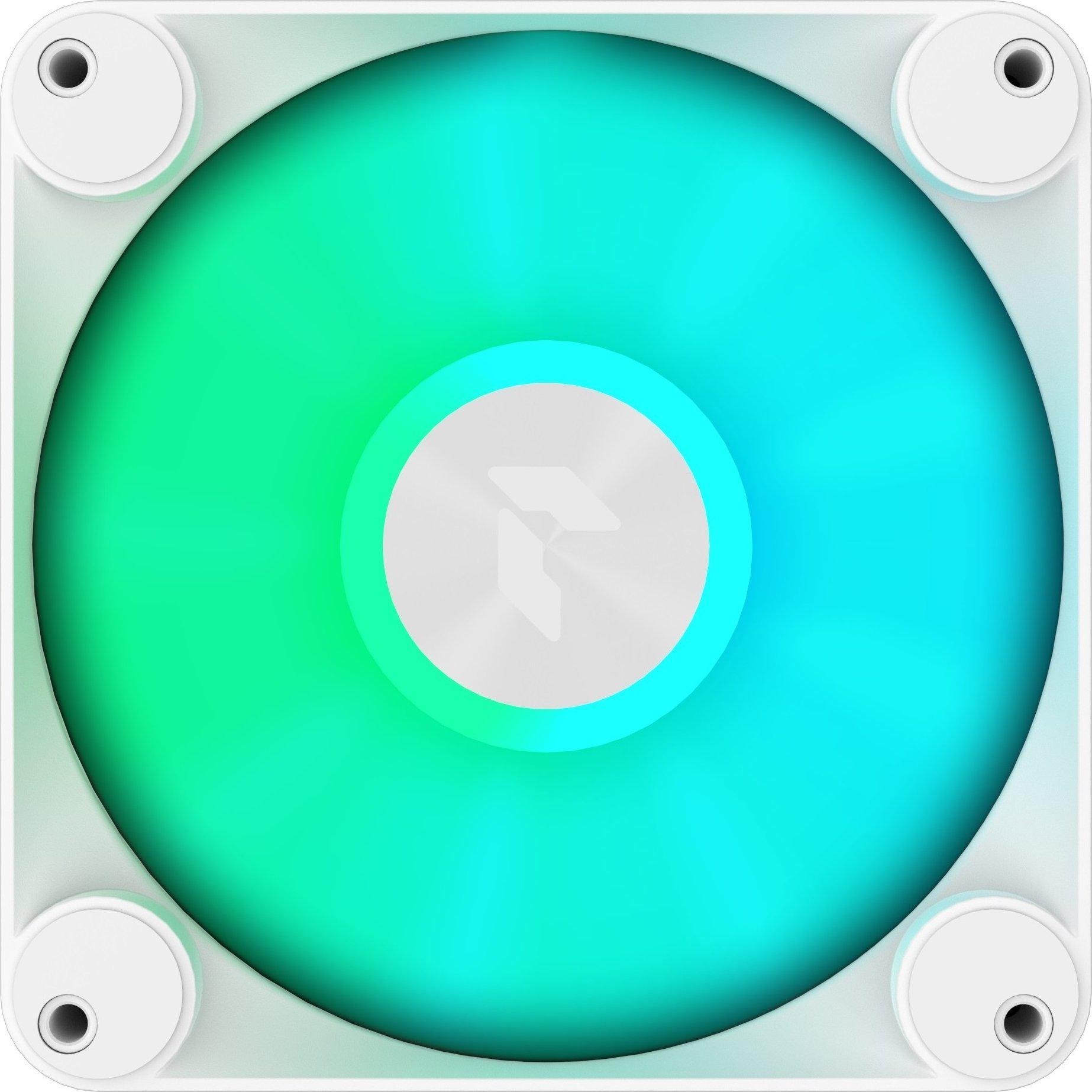 Вентилятор для корпуса APNX FP1-120 ARGB 120 мм White (APF3-PF11217.21)