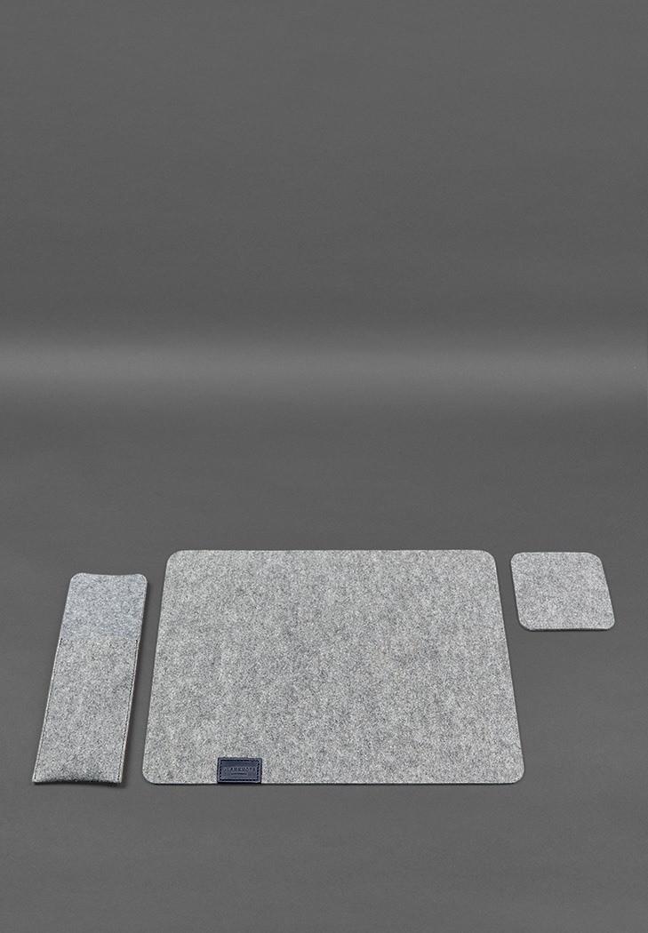 Набір для сервірування столу на 1 персону Синій (A-028326) - фото 4 Набір для сервірування столу на 1 персону Синій (A-028326) - фото 4