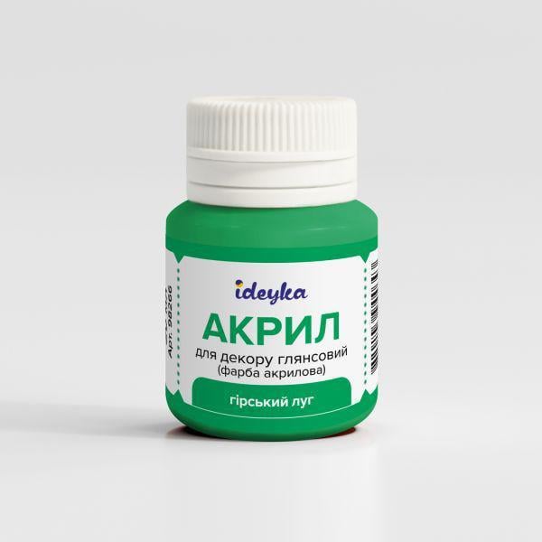 Акриловая краска Ideyka Горный луг (98266)