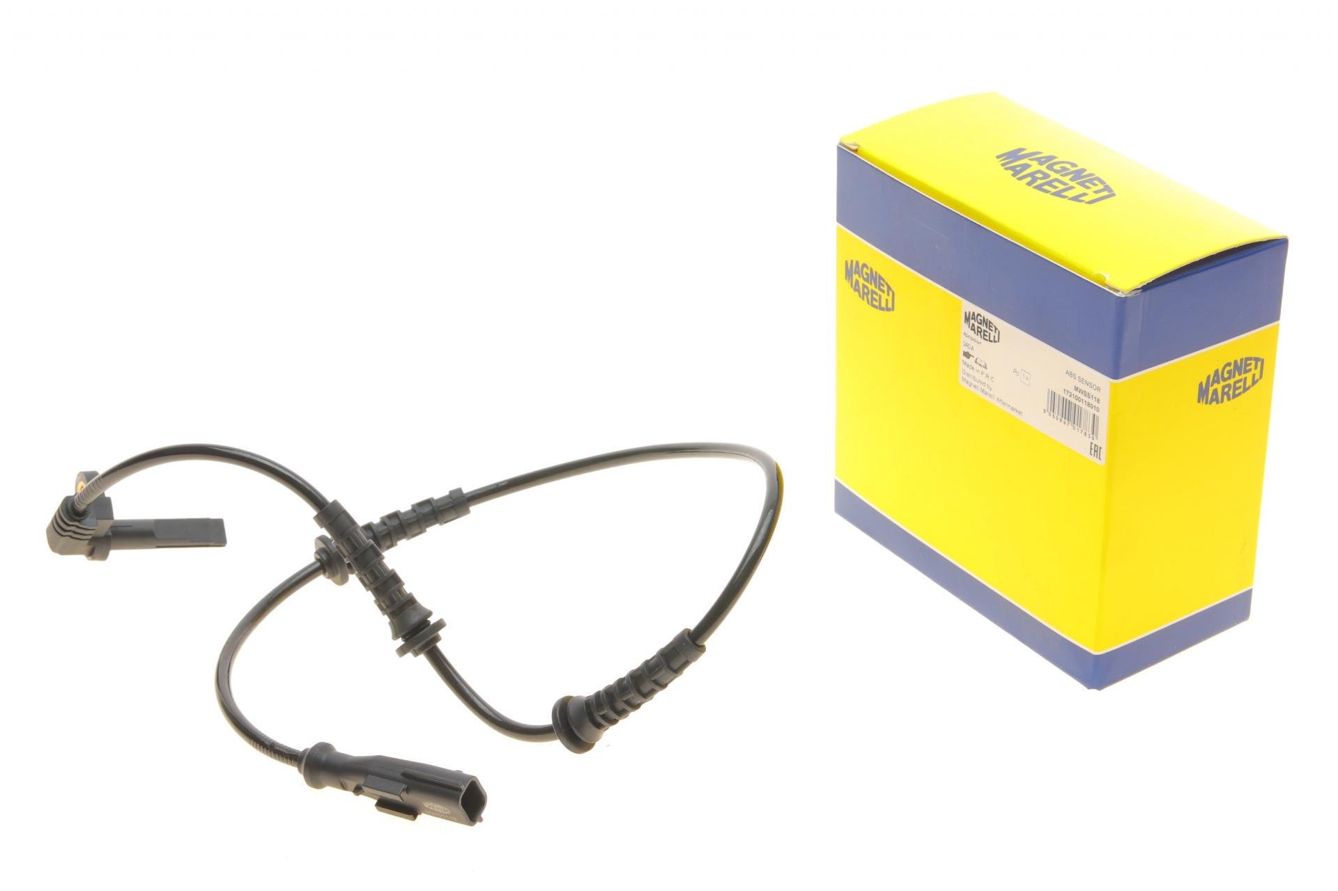 Датчик частоты вращения колеса передний Dacia Duster 1,5 dCi 10- MWSS118 (172100118010)