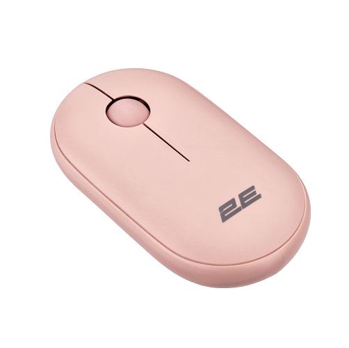 Комп'ютерна мишка 2Е MF300WPN Silent WL BT Mallow Pink (13103756) - фото 2