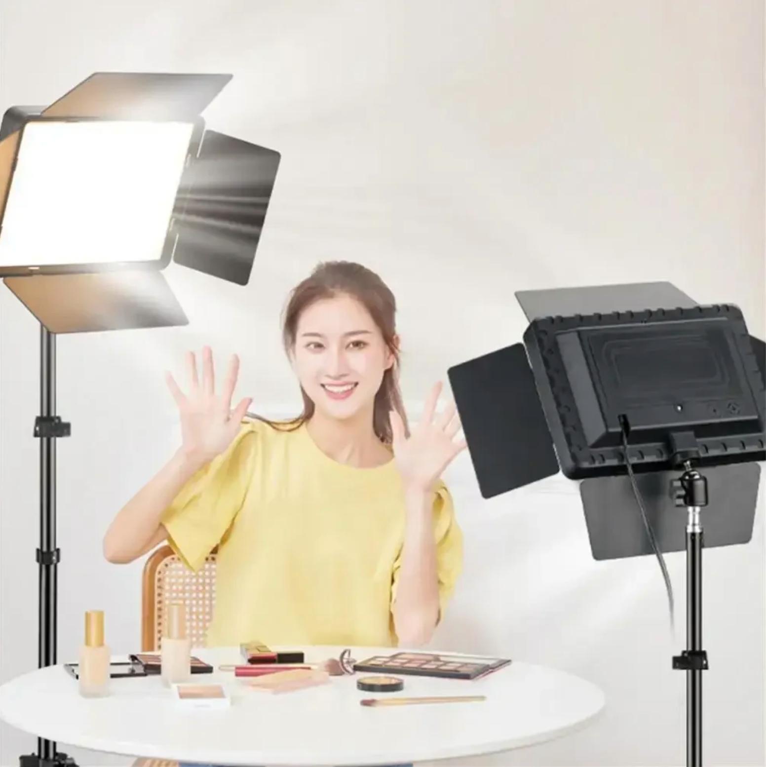 Світлодіодна панель Camera light RL-900 3000-6500K для відео та фото з пультом ДУ (22642664) - фото 2 Світлодіодна панель Camera light RL-900 3000-6500K для відео та фото з пультом ДУ (22642664) - фото 2