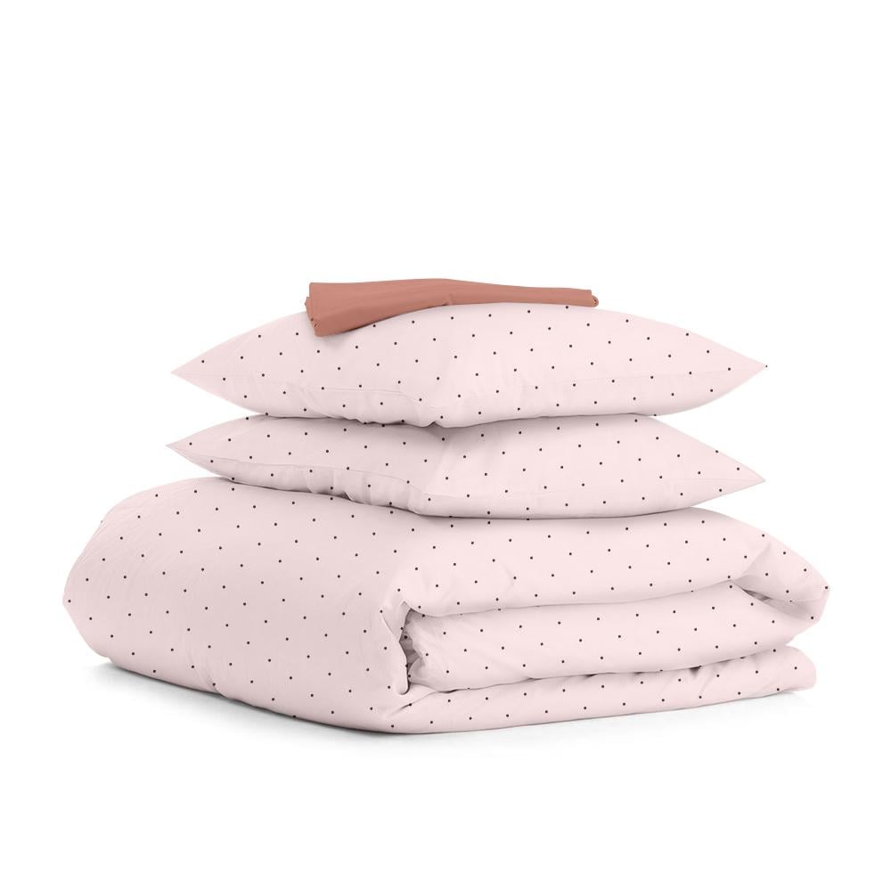 Постель двуспальная Cosas Mini Dots с простыней на резнике 180х220 см (4822052125144)