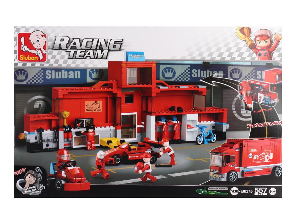 Конструктор Sluban Racing team M38-B0375 фігурки 557 деталей (MTT-126827)