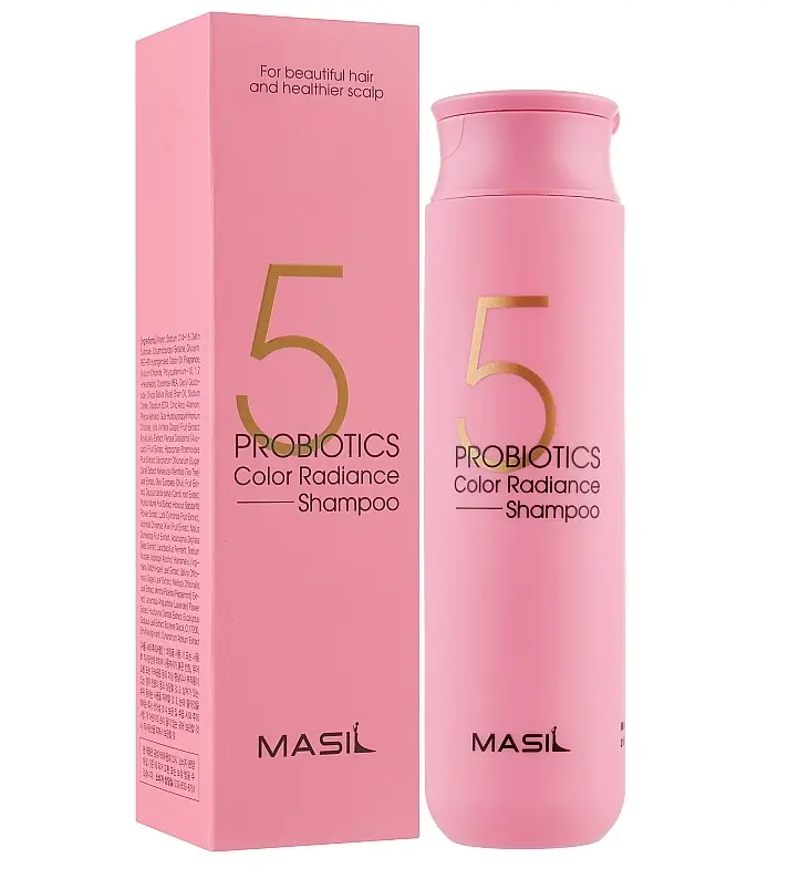 Шампунь с пробиотиками для защиты цвета 5 Probiotics Color Radiance Shampoo Masil 300 мл (8809744060392)