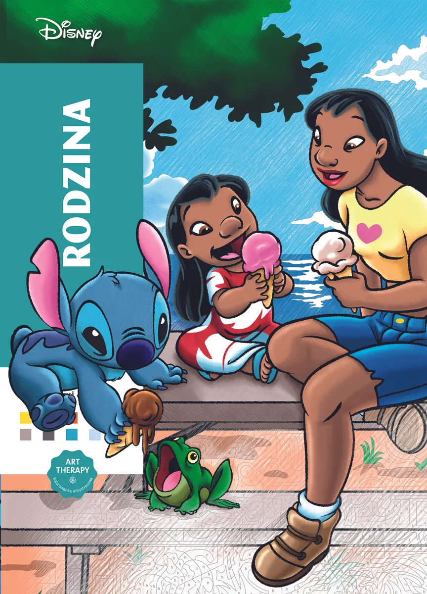 Раскраска-антистресс Famille disney по номерам 100 иллюстраций (30116716)