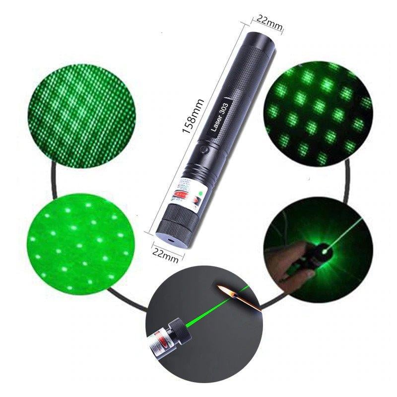 Лазерна указка Green Laser YL-303 до 10000 м (424633606) - фото 4