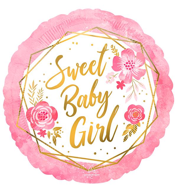 Воздушные шарики Sweet girl 45 см (514588) Воздушные шарики Sweet girl 45 см (514588)