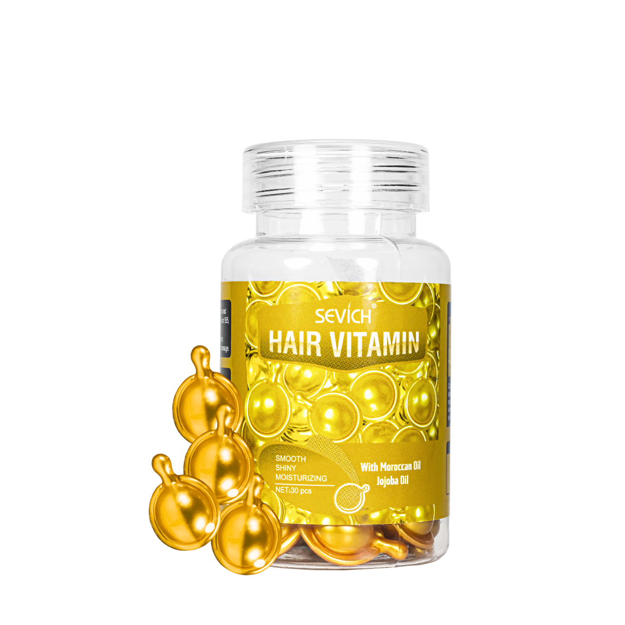 Витамины для ослабленных и сухих волос Sevich Hair Vitamin Maroccan Oil & Jojoba Oil 30 шт. (1911345941)