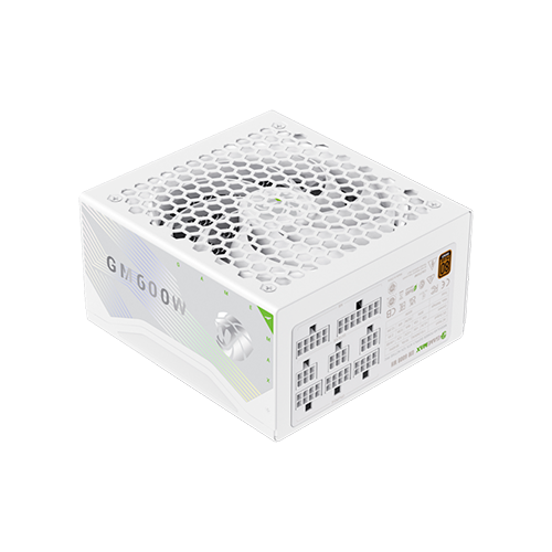 Блок питания модульный GameMax GM600BWH 600W ATX 2.53 80+ Bronze White